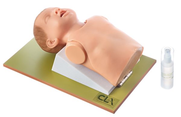 Child intubation phantom for emergency care and airway training