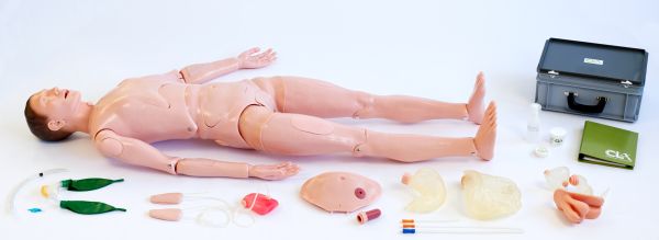 CLA 1+8 ● Pflegepuppe für Intubationsübungen (Airway-Management)